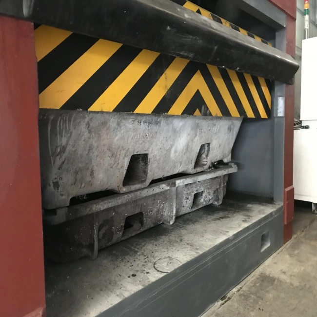 Maschine zur Verarbeitung von Aluminiumschlacken