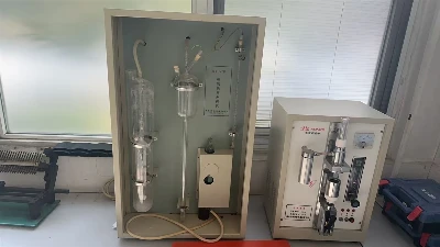 1 Carbon and sulfur analyzer 1 Carbon and sulfur analyzer